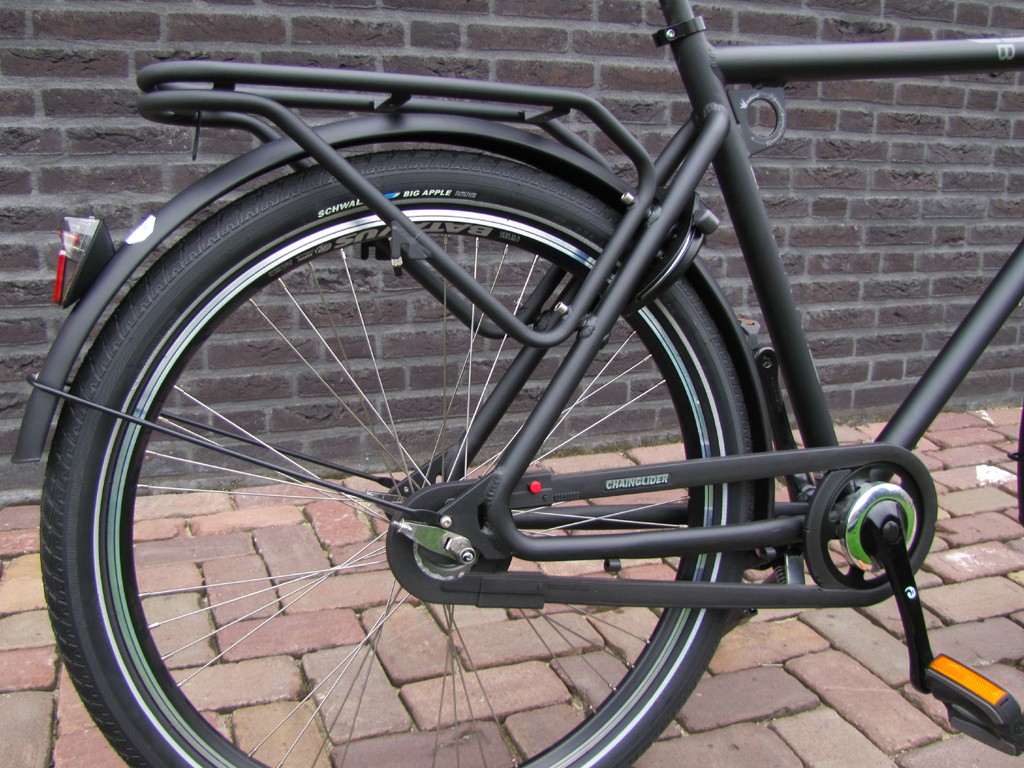 Batavus BUB 26 Zwart mat, altijd hoge korting!