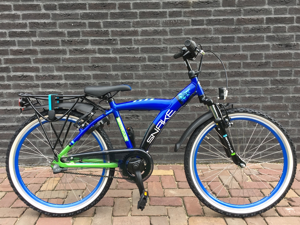 Centraliseren Bijwonen Afdrukken Batavus Snake 24 inch Blauw, altijd hoge korting!