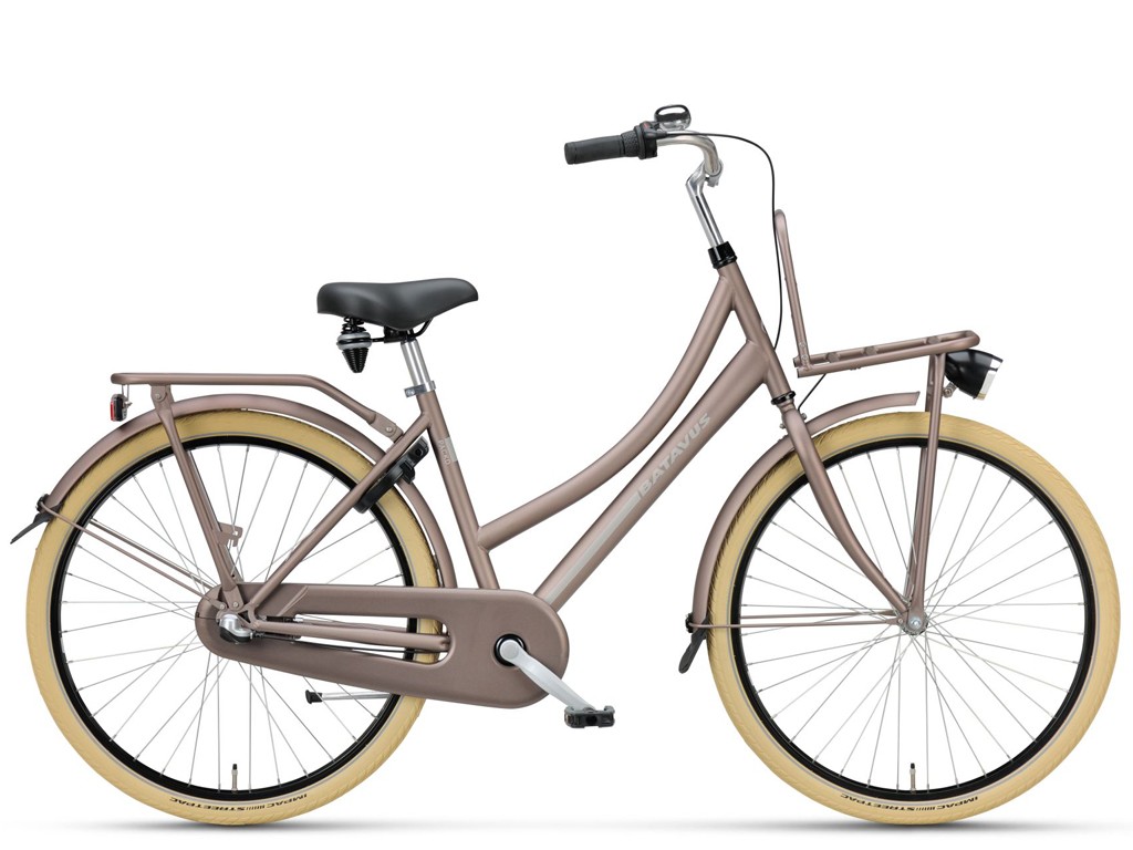 Batavus Packd M 26 inch Roodzilver mat, altijd hoge korting!