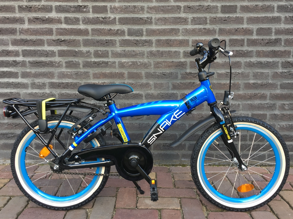 Loekie Snake 18 inch Blue/Black, altijd hoge korting!