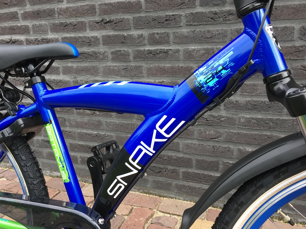 Snake 24 inch Blauw, altijd hoge korting!