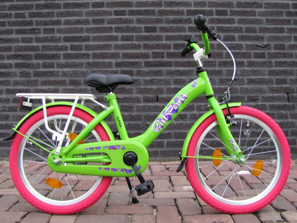 Stadscentrum Sneeuwstorm adviseren Alpina Girlpower 18 inch Apple Green, altijd hoge korting!