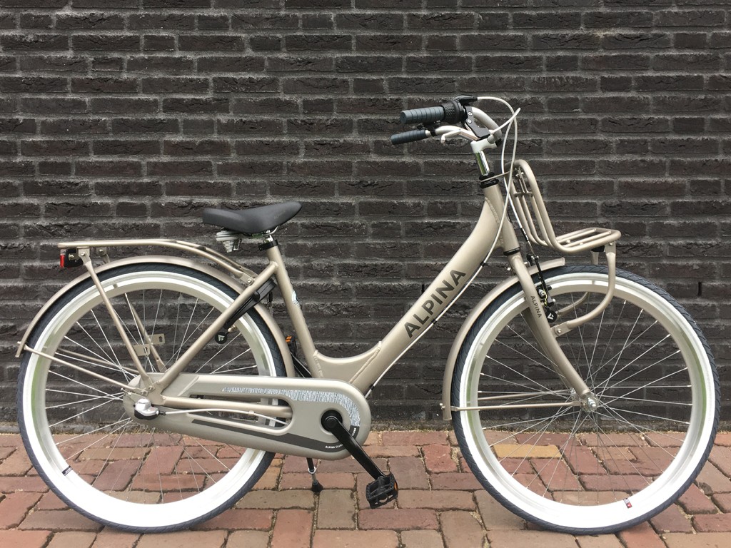 Oude tijden verzoek katoen Alpina Clubb M 26 inch Vintage Gold Matt, altijd hoge korting!