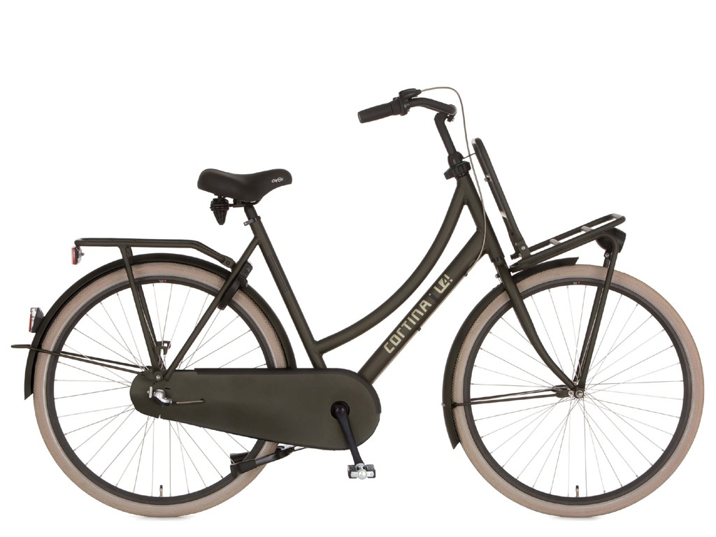 28 inch Meisjesfietsen Cortina 50 cm Groen van Hetkinderfietspaleis.nl