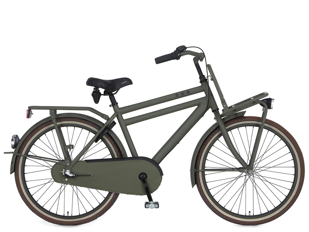 Jongensfietsen inch Cortina 24 Groen van Hetkinderfietspaleis.nl