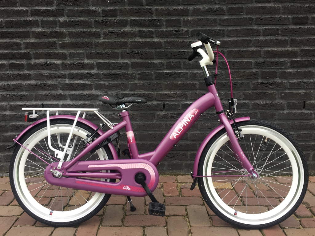 leeftijd Voornaamwoord steak Alpina Girlpower 20 inch Vivid Purple Matt, altijd hoge korting!