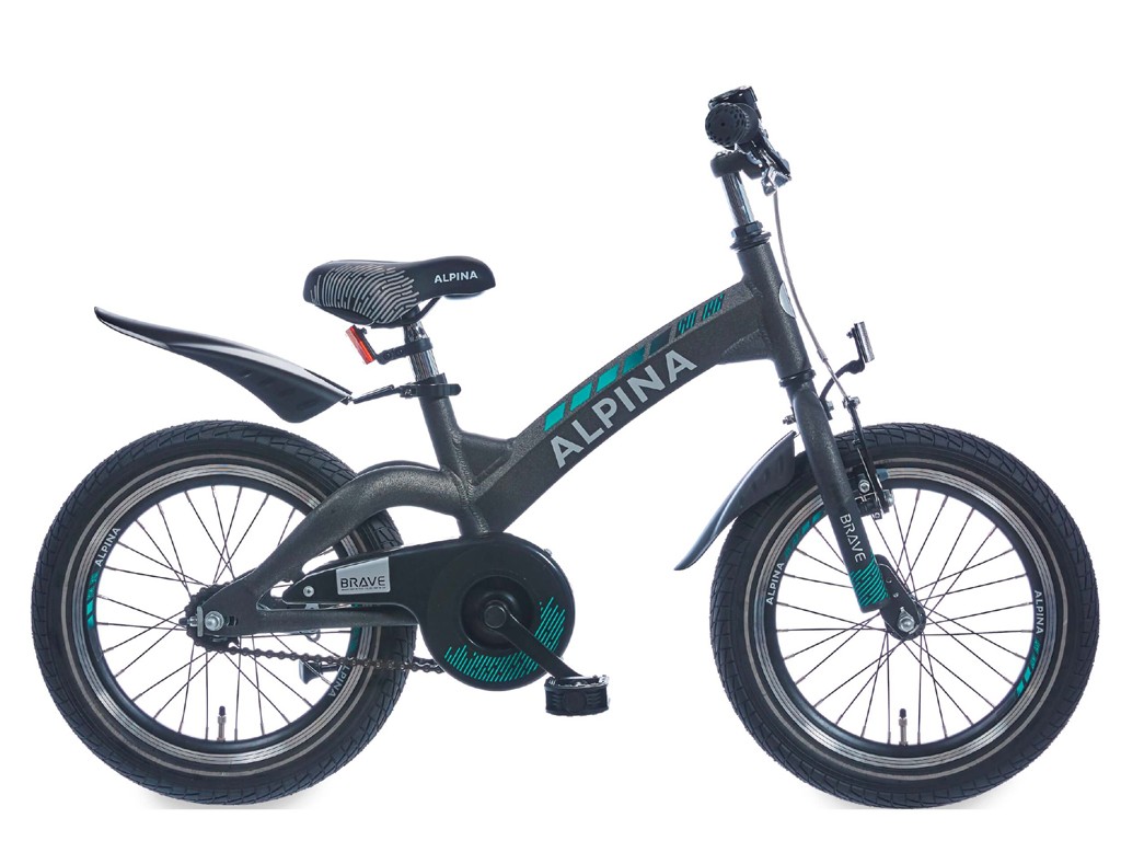 Alpina Brave 16 inch Vulcano Black Matt, altijd hoge korting!